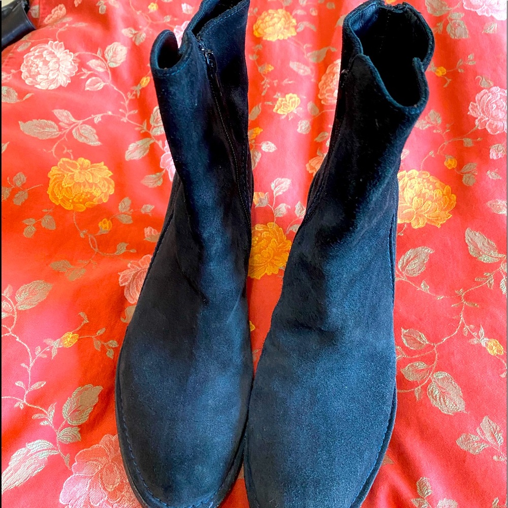 Black suede pons Quintana boots 40